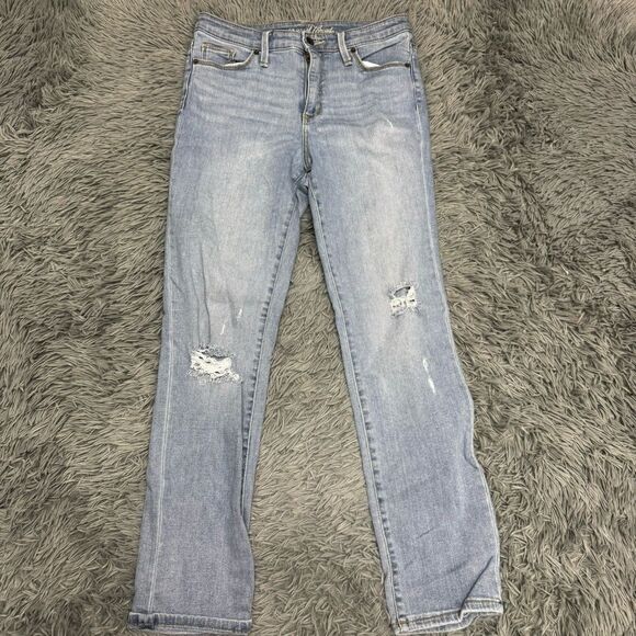 Universal ThreadsHigh Rise Straight Crop Jeans Size 6/28 - Picture 1 of 9
